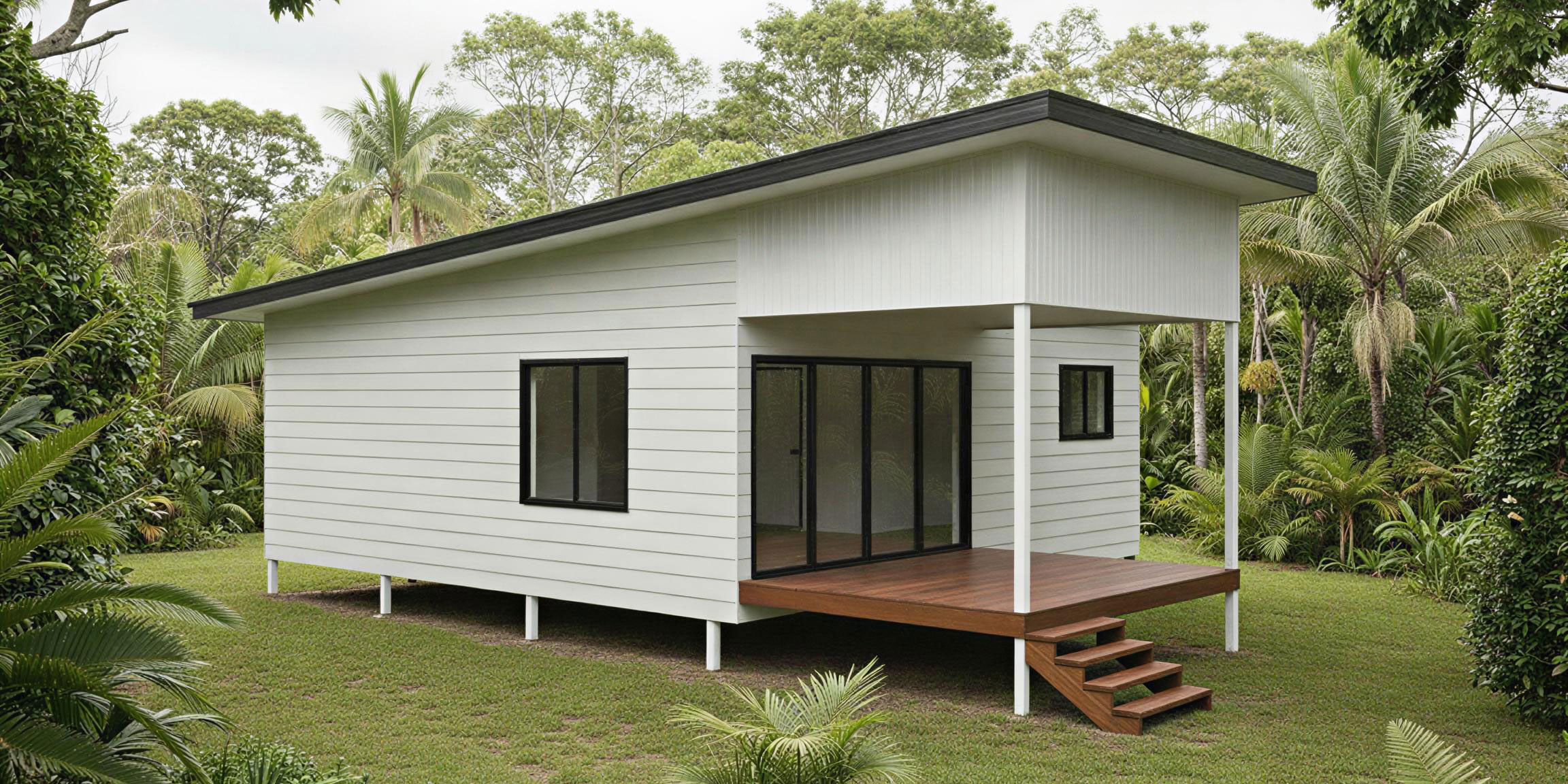 The Fern granny flat design by Koru Builders Cairns
