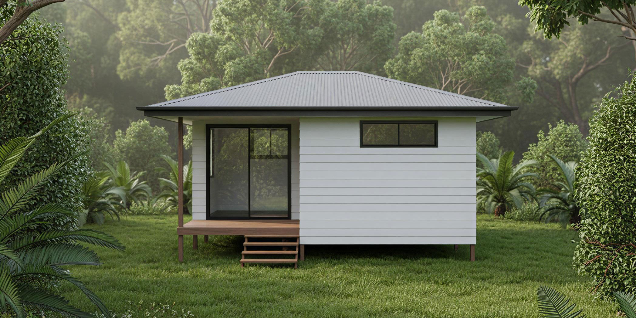 The Lagoon granny flat design by Koru Builders Cairns